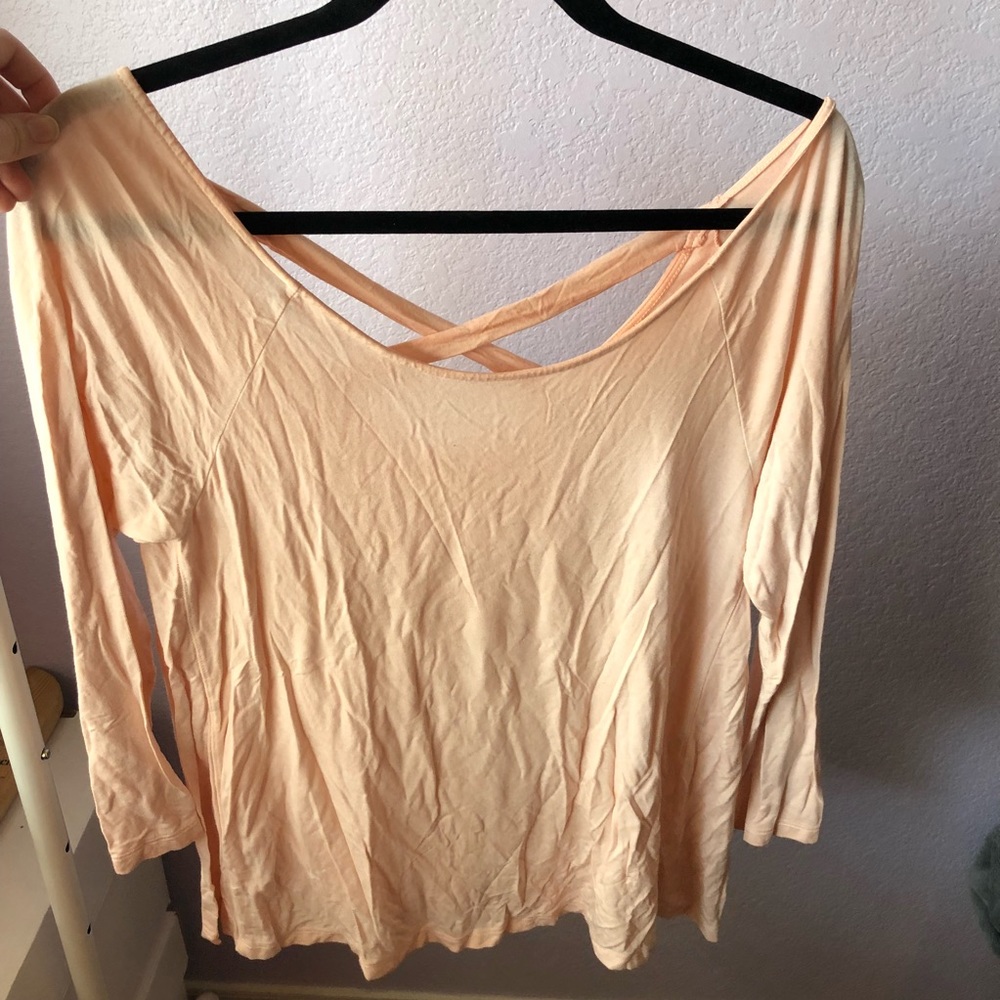 American Eagle Comfy and Cute Pink Shirt